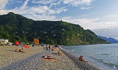 Kvariati Beach