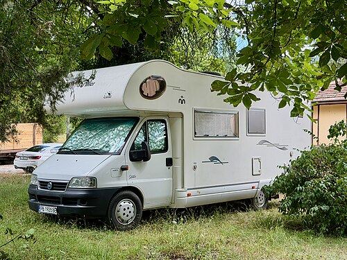 Alcove motorhome