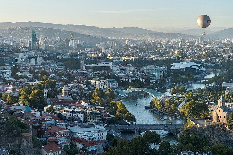 Rike Park and Narikala Cable Car